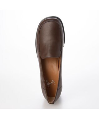 ing <ing>ヒールローファー ブラウン