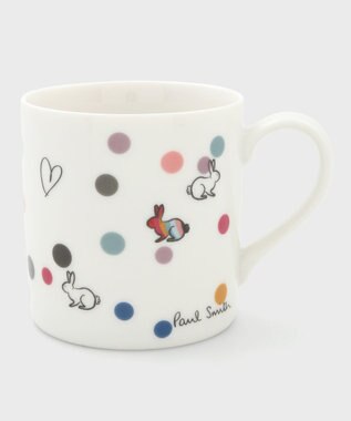 Paul Smith Swirl Rabbit Heart & Spots マグカップ