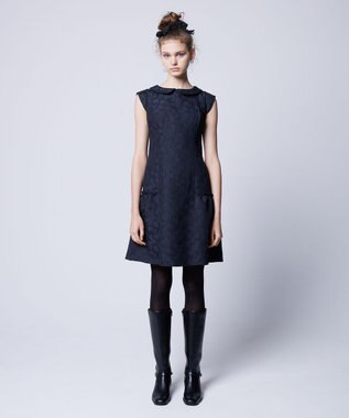 TOCCA 【消臭・洗える】FLORAL MERRY ドレス ブラック系