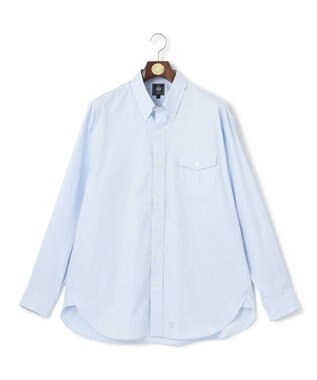 J.PRESS MEN 【J.PRESS ORIGINALS】Pin Oxford B.D. Shirt / Baggy Fit サックスブルー系