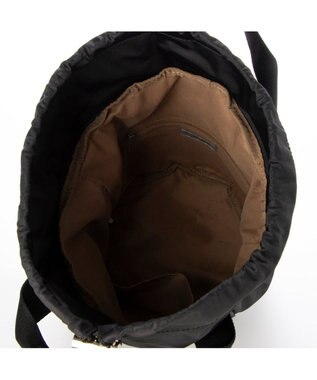 UNBILLION カシュカシュ cachecache / ドローコードナイロントートバッグ ブラック