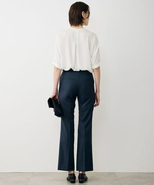 ICB 【新色追加・セットアップ対応】Bahariye セミフレアパンツ ダークグリーン系