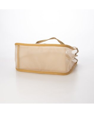 UNBILLION カシュカシュ cachecache / 合皮コンビパーテーションバッグインバッグ イエローミックス