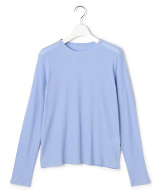 23区 【先行予約】シアーフライス レイヤード ロンTEE スカイブルー系