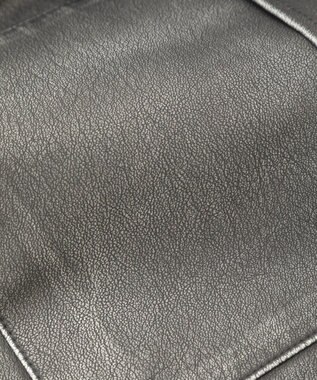 Green Parks ・ＥＬＥＮＣＡＲＥ　ＤＵＥ　フェイクレザーブルゾン Black