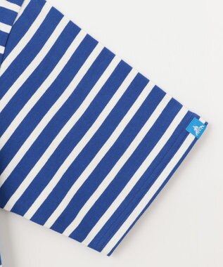 SHARE PARK MENS 【UNISEX】UVカット ボーダーロゴTシャツ ブルー