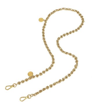 style code 【VerdeVari/ヴェルデヴァリ】コインパーツ付チェーンショルダーベルト KNOT CHAIN