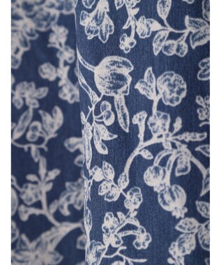 earth music&ecology 隠れウサギ柄パンツ Navy