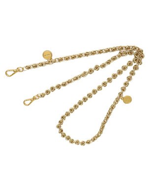 style code 【VerdeVari/ヴェルデヴァリ】コインパーツ付チェーンショルダーベルト KNOT CHAIN