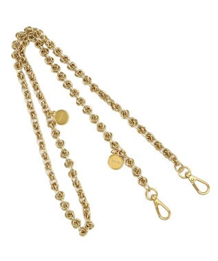 style code 【VerdeVari/ヴェルデヴァリ】コインパーツ付チェーンショルダーベルト KNOT CHAIN