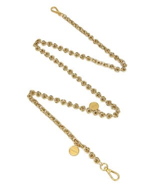 style code 【VerdeVari/ヴェルデヴァリ】コインパーツ付チェーンショルダーベルト KNOT CHAIN