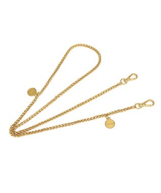 style code 【VerdeVari/ヴェルデヴァリ】コインパーツ付チェーンショルダーベルト WHEAT CHAIN