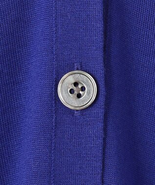 23区 S 【洗える】コンパクトウール マルチウェイ ニットポンチョ ブルー系