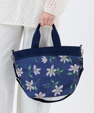 LeSportsac BUCKET TOTE/フローラルブルームズネイビー フローラルブルームズネイビー