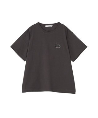 AMERICAN HOLIC STARLY 刺繍ロゴTシャツ Charcoal Gray