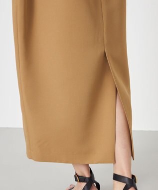 NAVE 【Nave・セットアップ可/洗える/吸水速乾】ドライチノ スカート キャメル系