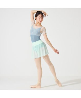 Chacott キュロットスカート アイスグリーン