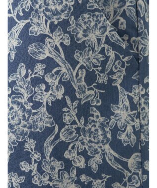 earth music&ecology 隠れウサギ柄ビスチェ Navy