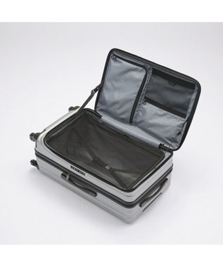 ACE BAGS & LUGGAGE Proteca フレスターEX スーツケース 日本製 76/89L エキスパンド フロントオープン 01553 プロテカ シルバーヘアライン