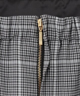 23区 L 【洗える】ガンクラブプレイドチェック ワンピース グレーチェック