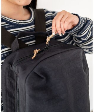 NIZYU KANO FUKUI SIWAナイロンリュック Mサイズ ダークグレー