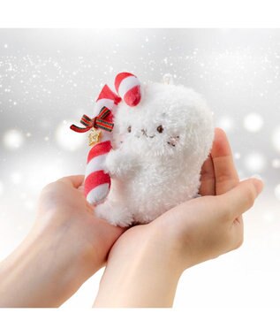 Mother garden しろたん オーナメント キーホルダー 《キャンディケイン》 単品 キャンディケイン