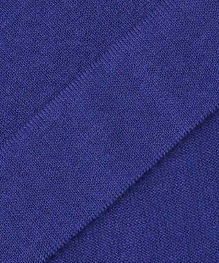 23区 S 【洗える】コンパクトウール マルチウェイ ニットポンチョ ブルー系