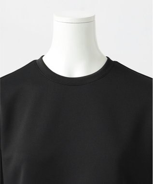 23区 L 【R(アール)】スキューバ ペプラムブラウス ブラック系