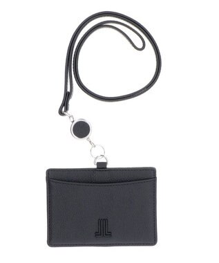 LANVIN en Bleu カリヨン リール付きIDケース ブラック