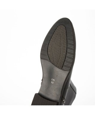 ing <ing>スタッズデザインショートブーツ ダークブラウン