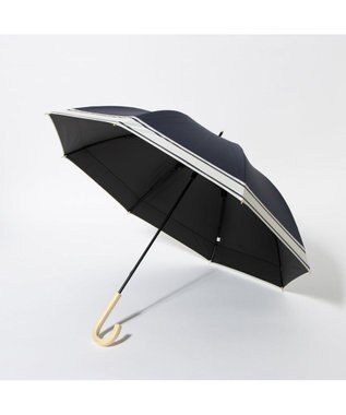 UNBILLION cache nez / 切り替えダブルラインショートパラソル ネイビー