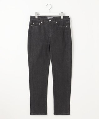 J.PRESS LADIES L 【洗える】BASIC STRETCH DENIM スキニー パンツ ブラック系