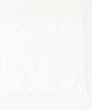TOCCA LACE OF GARDEN TOWELCHIEF タオルチーフ ホワイト系