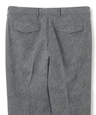 JOSEPH HOMME 新柄【洗える/ストレッチ/シワになりにくい/セットアップ対応可】クールドッツストレッチ テーパードパンツ / CITY ライトグレー系