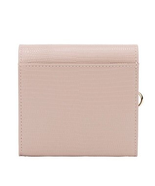 CLATHAS ペーシュ 二つ折り財布 ペールピンク
