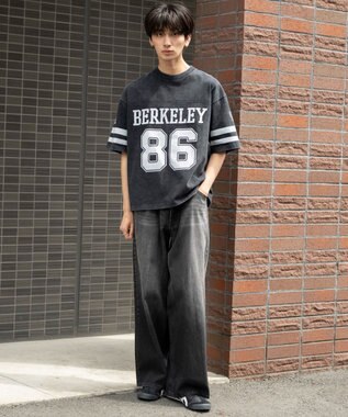 WEGO 【ユニセックス着用ITEM/MLサイズ展開】ナンバリングT（SS） ブラック