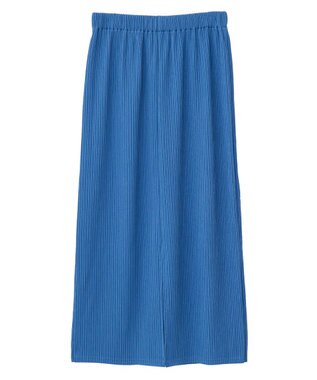 Green Parks 楽ちん涼やかドライタッチイージースカート Royal Blue