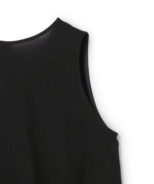 uncrave ドライタッチトロ ツイストトップス ブラック