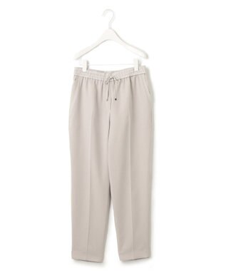 ICB 【接触冷感・UVケア・速乾・洗える】FluidBackSatin ドロストパンツ トープ系