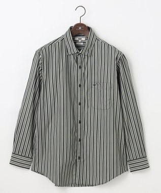 JOSEPH ABBOUD 【キングサイズ・オーガニックコットン・柔らかな肌触り】カラーストライプ シャツ