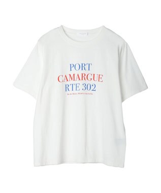 Green Parks ２色カラーロゴレギュラーＴシャツ Off White