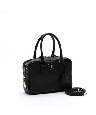 A.D.M.J. 【牛革】ボストン23cm ブラック