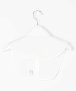 J.PRESS LADIES パールボタン デコカラー 付け襟 ホワイト系