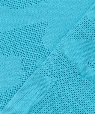 PW CIRCULUS 【MEN】ＤＯＶＥモチーフ ニットモックネック ゴルフ スカイブルー系