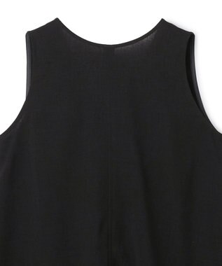 uncrave ドライタッチトロ ツイストトップス ブラック