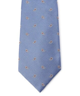 J.PRESS MEN 【VINTAGE JACQUARD COLLECTION】ペイズリー柄 ネクタイ サックスブルー系7