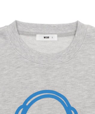 WEGO 【2025年秋冬新作/SMLXLサイズ展開/ユニセックス着用ITEM】アソートグラフィックプルオーバー 柄2