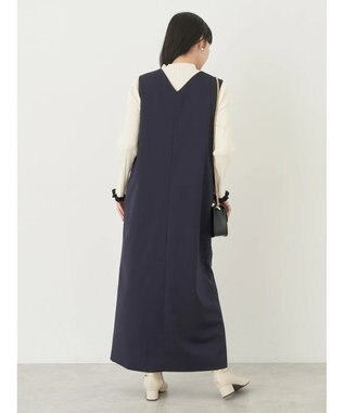earth music&ecology ジップジレワンピース Navy