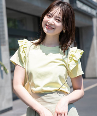 接触冷感 Uvケア ショルダー フリル カットソー Feroux ファッション通販 公式通販 オンワード クローゼット 接触冷感 Uvケア ショルダー フリル カットソー Feroux ファッション通販 公式通販 オンワード クローゼット