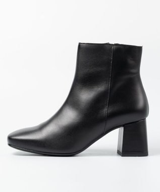 BONTRE 【BONTRE/ボントレ】スクエアトゥヒールブーツ ブラック
